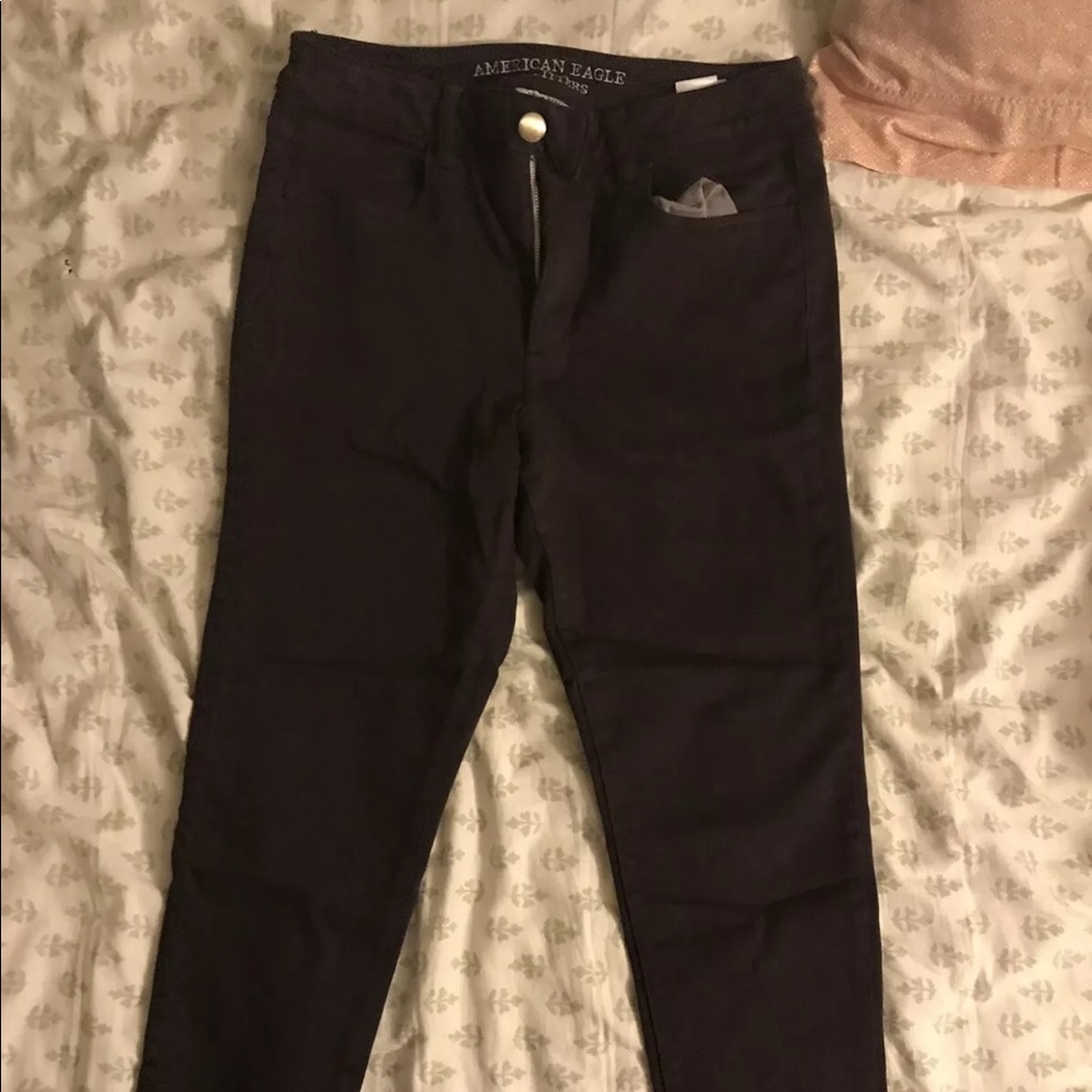 American Eagle high rise crop jegging